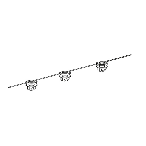 Suwak WAVE wysoki czarny 8 cm 26m (333 szt)