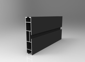 TOP LINE profil 120mm czarny mat 240cm