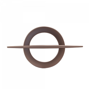 Klamra dek. KOŁO duża miedź 