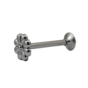 Uchwyt chrom gałka KWIAT blister 