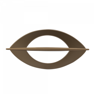 Klamra dek .ELIPSA duża antyk 