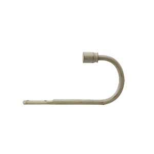 Uchwyt hak VARIO biało/złoty