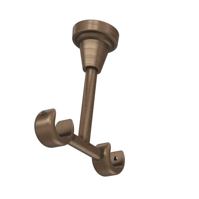 Gral wspornik sufitowy otwarty podwójny /19/19/ vintage antyk