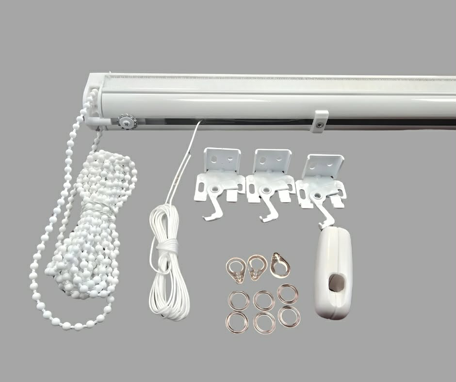 Mechanizm rolety rzymskiej 300 cm - system zamk.