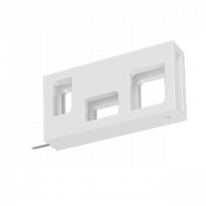 SQUARE końcówka FORI biały błysk