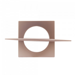 Klamra dek. KWADRO duża miedź 