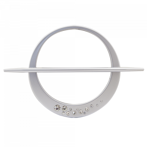 Klamra dek. CRYSTAL chrom/matt BLISTER 