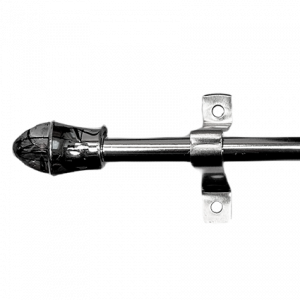 Karnisz cafe 12 - 75 cm chrom 