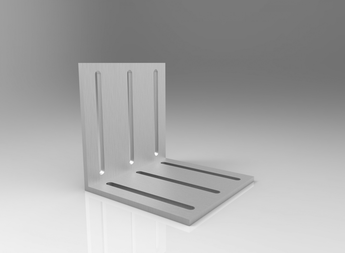 TOP LINE kątownik montaż. uniwer. duży stal - blister