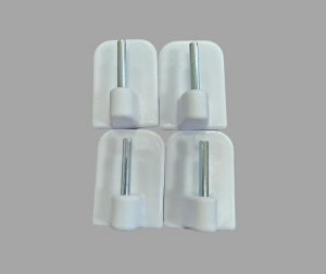 Element samoprzylepny biały (4 szt.)